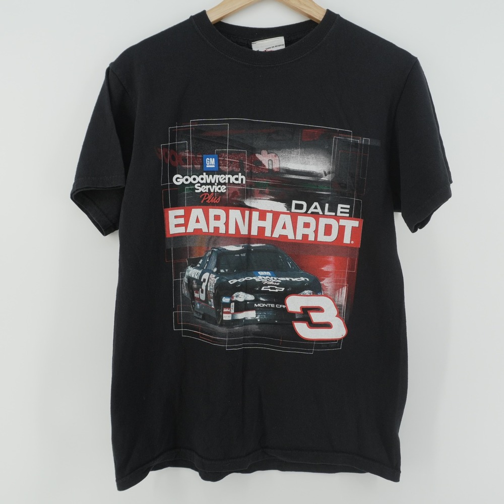 Winner's Circle Dale Earnhardt T-Shirt Mens M Black NASCAR Racing No. 3 Vintage